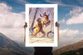 Wolverine vs Sabretooth Marvel Sabretooth Wolverine Art Print