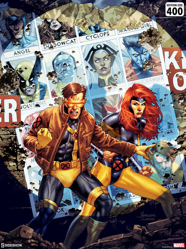 X-Men #7 Marvel Cyclops (X-men) Jean Grey Art Print